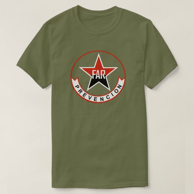 Kubanische Revolutionäre Streitkräfte F.A.R. T-Shirt (Design vorne)