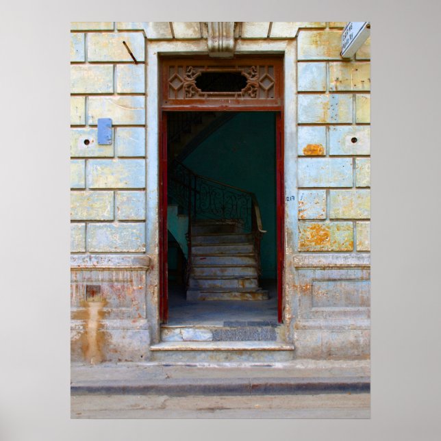 Kubanische Tür 2 Poster (Vorne)