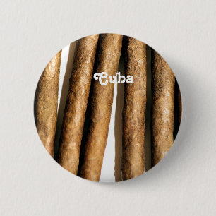 Kubanische Zigarren Button