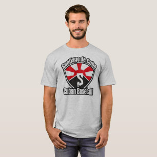 Kubanischer Baseball-Gang Santiago de Cuba T-Shirt
