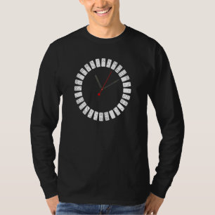 Kubanischer Domino-Turnierspiel-Zeitnehmer Domino- T-Shirt
