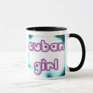 Kubanischer Mädchen-Umbau Tasse