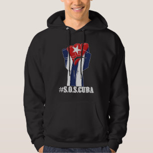 Kubanischer Protest fist sos cuba libre libertad s Hoodie
