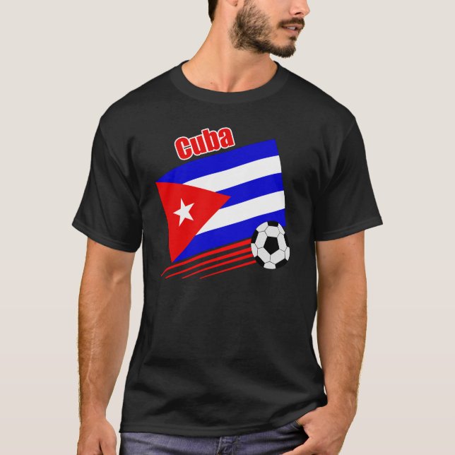 Kubanisches Fußball-Team T-Shirt (Vorderseite)