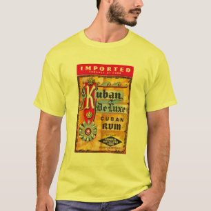 Kubanisches Nostalgie-Rum-Shirt T-Shirt