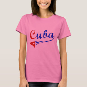 Kubanisches Shirt mit kubanischer Flagge