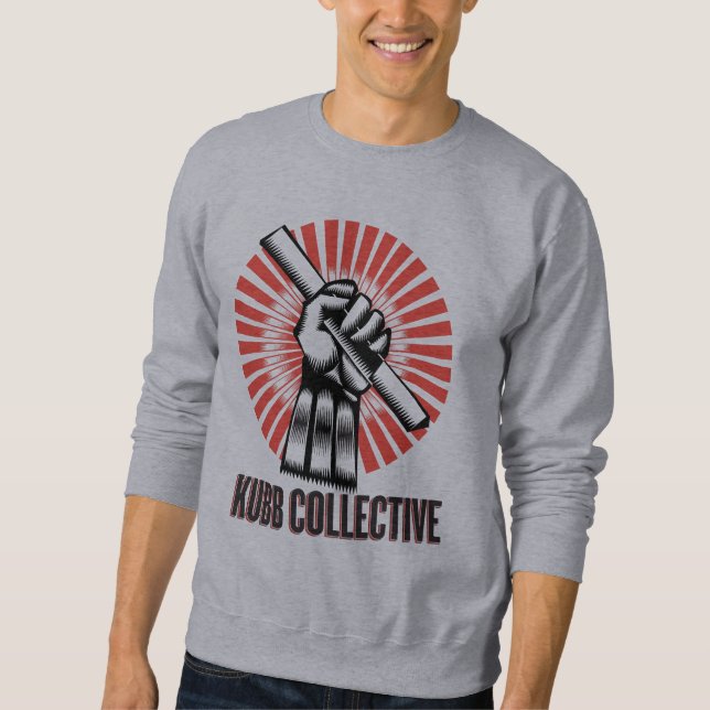 Kubb die Heide der Männer graues Sweatshirt (Vorderseite)