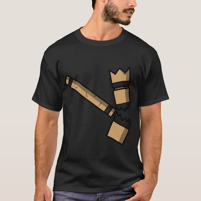 Kubb Königtöter T-Shirt (Vorderseite)