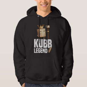 Kubb Legend Viking Schach Player Rutsche Set Kubb Hoodie
