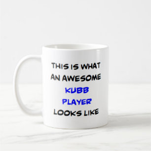 Kubb-Player, phantastisch Kaffeetasse
