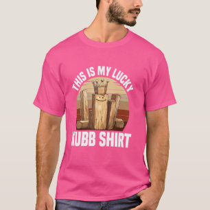 Kubb Player Visit Schach Lover Lawn Game Set Kubb T-Shirt