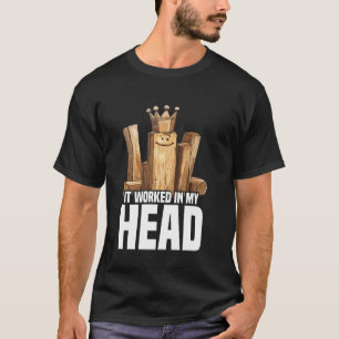 Kubb Set Viking Schach Lover Lawn Game Player Viki T-Shirt