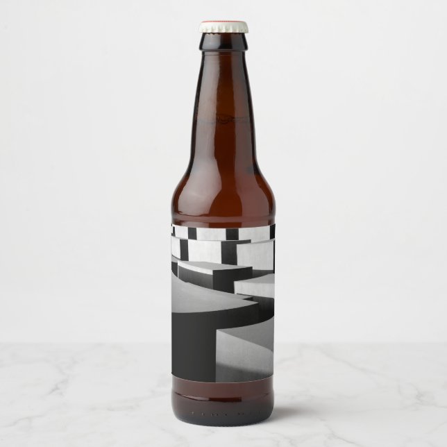 Kuben in Berlin Bierflaschenetikett (Vorderseite)