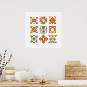 Kubikglyphen Poster