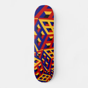 Kubikmuster Skateboard