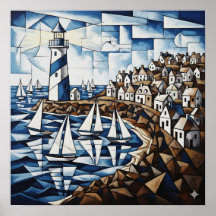 Kubismus an der Küste