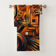 Kubismus Halloween Cat