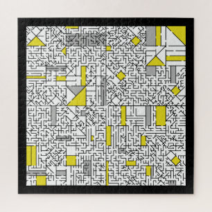 Kubismus Maze Jigsaw Puzzle
