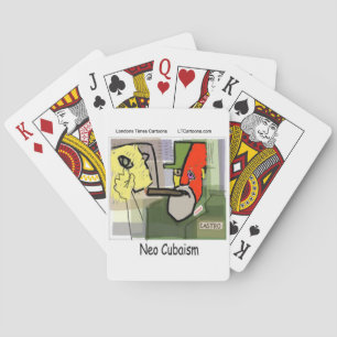 Kubist Castro NeoCubaism Funny Spielkarten