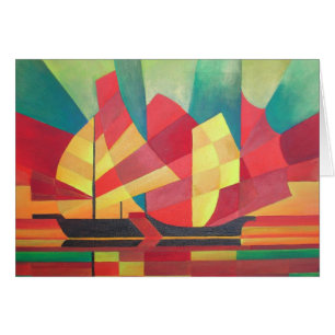 Kubistischer Abstrakte von Junk Sails und Ocean Sk