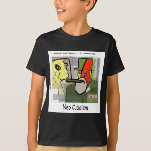 Kubistischer Castro NeoKubismus Lustig T-Shirt