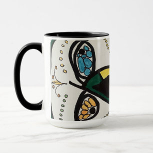 Kubistischer Tag der Toten Schädel-Tasse Tasse