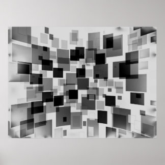 Kubistischer Traum Poster