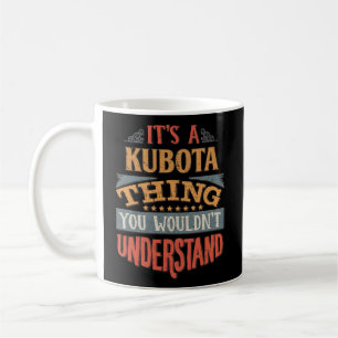 Kubota Name Kaffeetasse