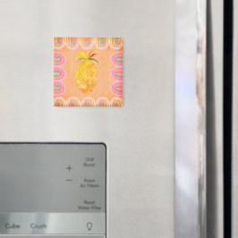 Küche Ananas Volkskunststil Magnet
