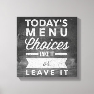 Küche Art Canvas Print Leinwanddruck