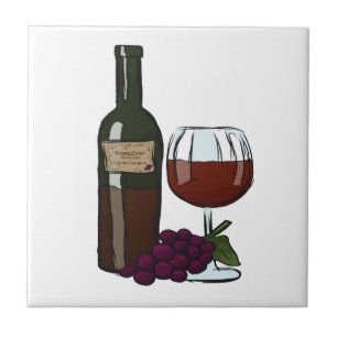 Küche Backsplash Fliesen-Cabernet-Sauvignon Wein Fliese