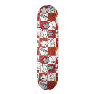 Küche bearbeitet Karo Skateboard