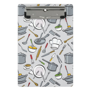 Küche bearbeitet Muster Mini Klemmbrett