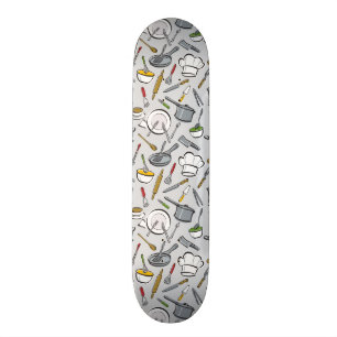 Küche bearbeitet Muster Skateboard