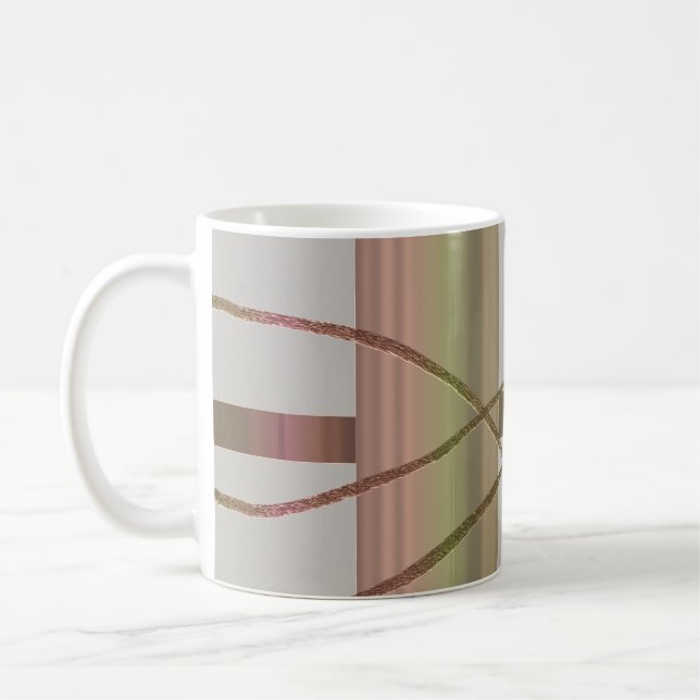Küche Braun Abstrakt Kaffeetasse (Links)
