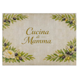 Küche der Mamma – Italienisch Botanisch Schneidebrett