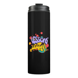 KÜCHE FARBSPLATTER LEKTIONEN THERMAL TUMBLER THERMOSBECHER