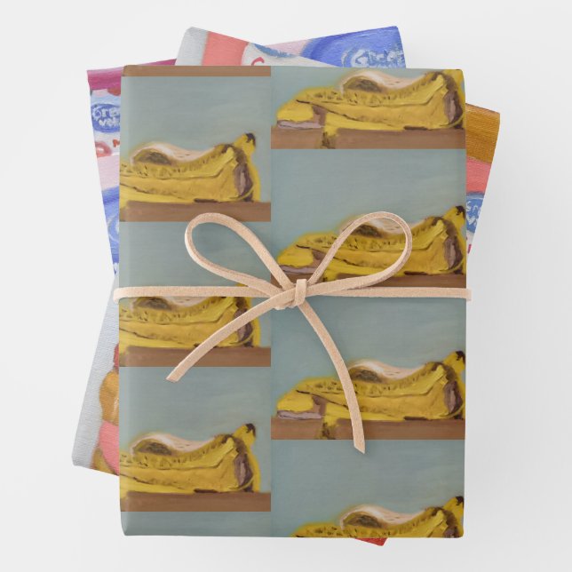 Küche Geschenkpapier Set (Beispiel)