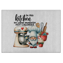 Küche Gnome wir zählen Erinnerungen nicht Kalorien