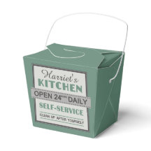 Küche - individuelle Name - Geschenkschachteln