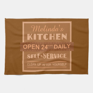 Küche - individuelle Name - Handtuch