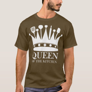 Küche Königin Kochen Backgeschenk Kochen T-Shirt