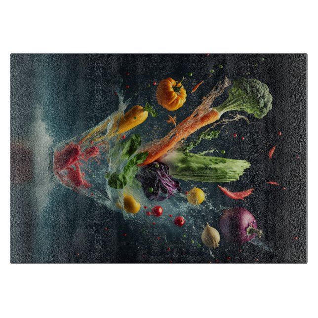 Küche Lebensmittel Gemüsezuschnitt Schneidebrett (Vorderseite)