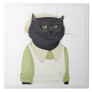 KÜCHE MAID CAT 6" Square Keramik Tile Fliese