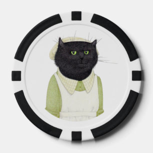 KÜCHE MAID CAT-Poker-Chips Pokerchips