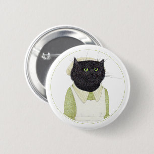 KÜCHE MAL KATZE RUNDE Button Button II