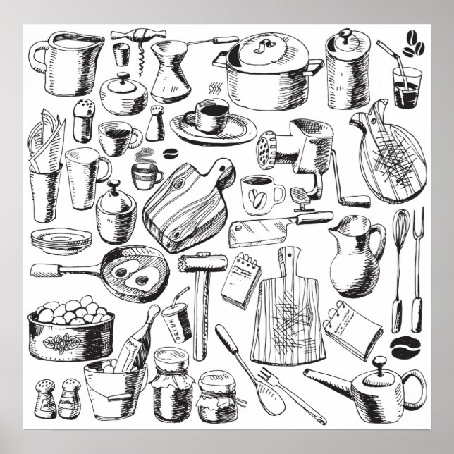 Küche Poster (Vorne)