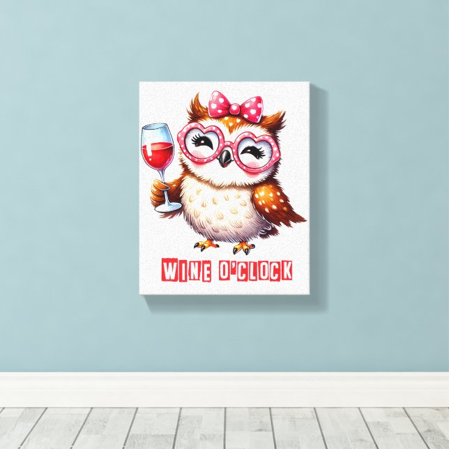 Küche - Premium gepanzerte Canvas (Glanz) Leinwanddruck (Insitu (Holzboden))