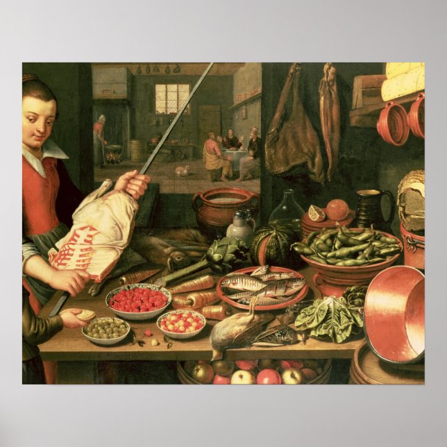 Küche Räume mit einem Haushaltshilfe Poster (Vorne)