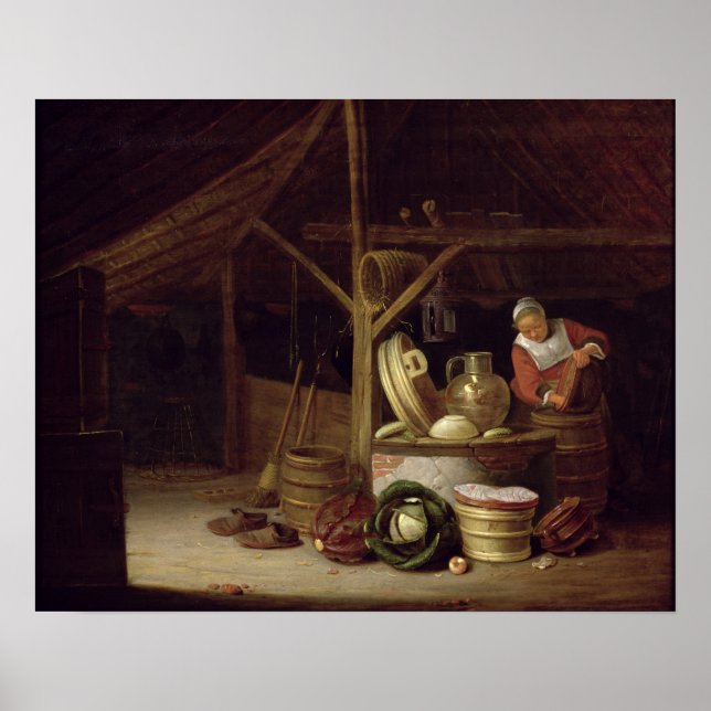 Küche Räume Poster (Vorne)